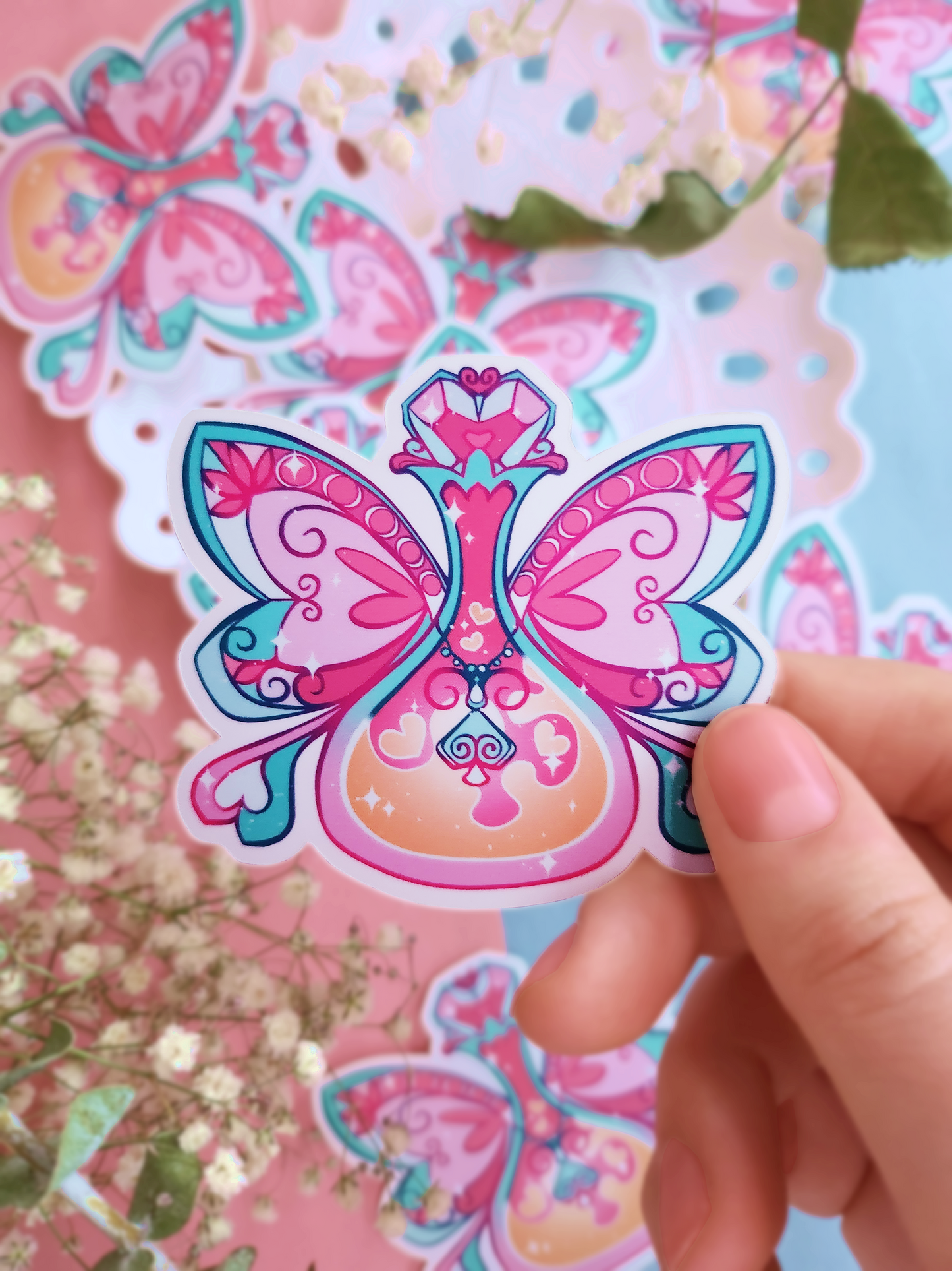 Heart Potion Sticker